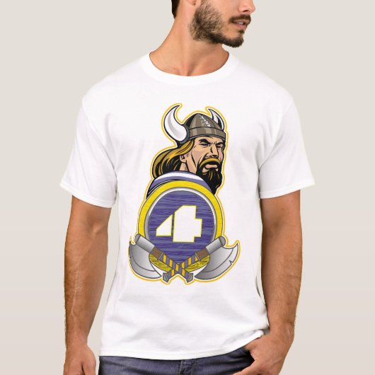 Favreはバイキングです Tシャツ (正面)