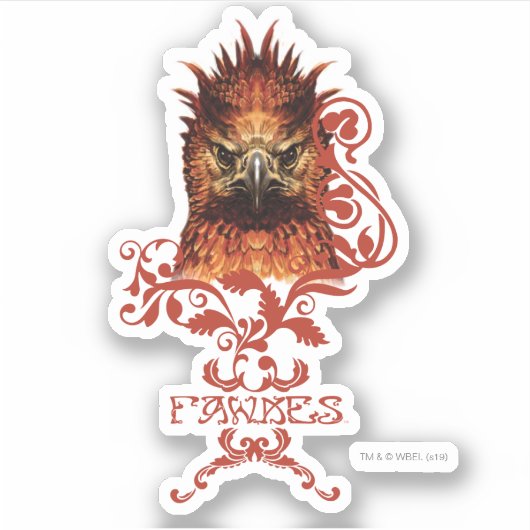 Fawkesの凝視 シール (正面)