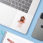 Fawkesの凝視 シール (ノートパソコンとiPhone)