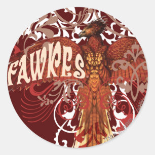 Fawkesの広がりの翼 ラウンドシール