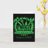 Fawlty Towers、おもしろいBasil Fawlty、Oreilly Builder カード (黄色い花)