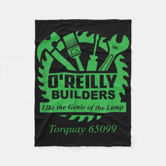 Fawlty Towers、おもしろいBasil Fawlty、Oreilly Builder フリースブランケット (正面)