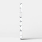 FawnとWhite Havan Cartoon Dog & Name Case-Mate iPhoneケース (裏面 / 左)