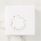 Fawn紙吹雪水色ドットメッセージカード フェイバータグ (インサイチュ)