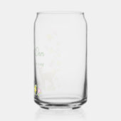 Fawn Floral Girl Baby Shower ガラス缶 (左)