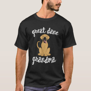 Fawn Great Daneおばあちゃんポーマドッグ祖父母グラ Tシャツ