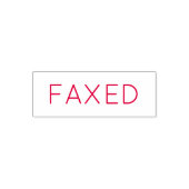 FAXセルフインキングオフィススタンプ セルフインキングスタンプ (デザイン)