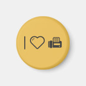 FAX機クール械 マグネット (正面)