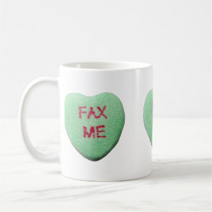 FAX Meハート コーヒーマグカップ