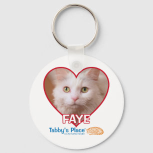 Faye -ボタンのスタイルKeychain キーホルダー