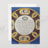 Fayeme Passover Dish，ピサロのアイザック・コーエン ポストカード (正面/裏面)