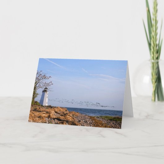 Fayerweatherの灯台挨拶状 カード (正面)