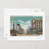 Fayetteの通りからのSの塩水性沼沢の通り ポストカード (正面/裏面)