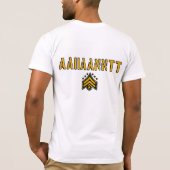 FAYETTENAMの軍のスタイルのティー Tシャツ (裏面)