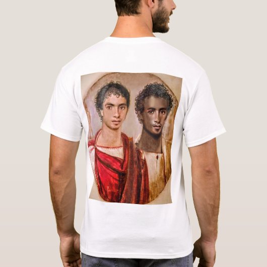 Fayum Loversローマ時代エジプト私の解釈 Tシャツ (裏面)