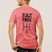 Faz Knick 13 トライブレンドTシャツ (裏面)