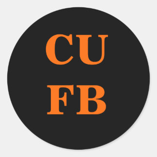 FB死 ラウンドシール