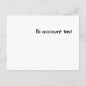 fb試験 ポストカード (正面)