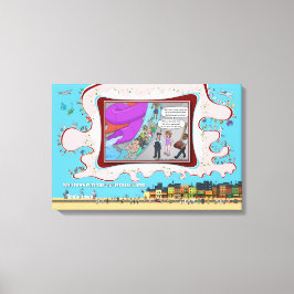 FB-500 | Absurd Visual Humor 24x16 キャンバスプリント