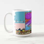 FB-500 | Absurd Visual Humor Classic コーヒーマグカップ (左)