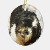 FB_IMG_1481505521015 Shitzu犬 セラミックオーナメント (左)