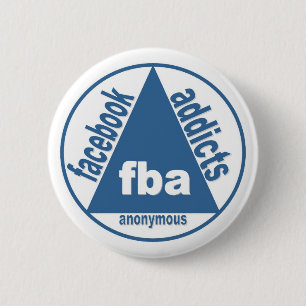 FBA: 匿名Facebookの常習者 缶バッジ