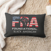 FBA Foundational Black American ランバークッション (ブランケット)