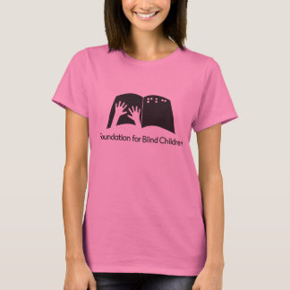 FBCのロゴの女性ピンクのティー Tシャツ