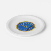 FBIが封印をスプーフ ペーパープレート (アングル)