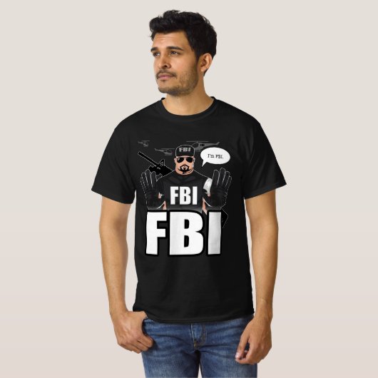 FBIだ Tシャツ (正面フル)