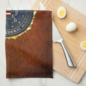 FBIのエンブレム キッチンタオル (四つ折り)