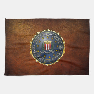 FBIのエンブレム キッチンタオル