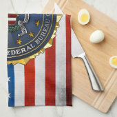 FBIのエンブレム キッチンタオル (四つ折り)