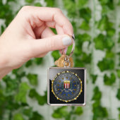 FBIのエンブレム キーホルダー (手)