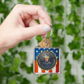 FBIのエンブレム キーホルダー (手)