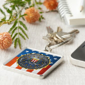 FBIのエンブレム キーホルダー (側面)