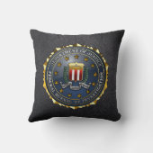 FBIのエンブレム クッション (裏面)