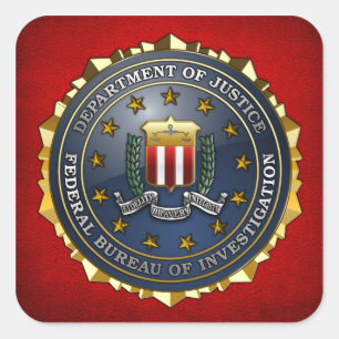 FBIのエンブレム スクエアシール