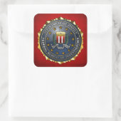 FBIのエンブレム スクエアシール (バッグ)