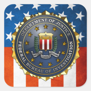FBIのエンブレム スクエアシール