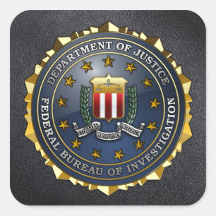 FBIのエンブレム スクエアシール