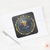 FBIのエンブレム スクエアシール (封筒)