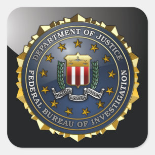 FBIのエンブレム スクエアシール