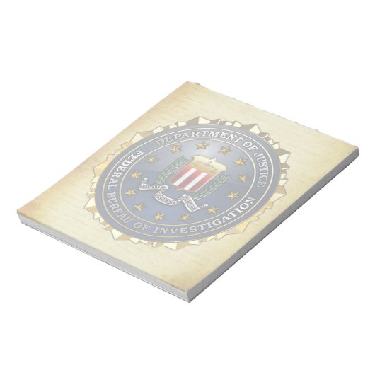 FBIのエンブレム ノートパッド (回転)