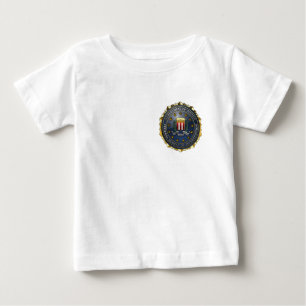 FBIのエンブレム ベビーTシャツ