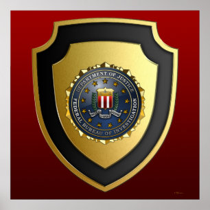 FBIのエンブレム ポスター