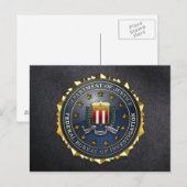 FBIのエンブレム ポストカード (正面/裏面)