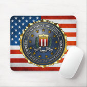 FBIのエンブレム マウスパッド (マウス)