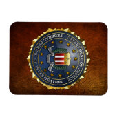 FBIのエンブレム マグネット (横)