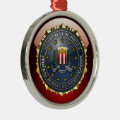FBIのエンブレム メタルオーナメント (右)